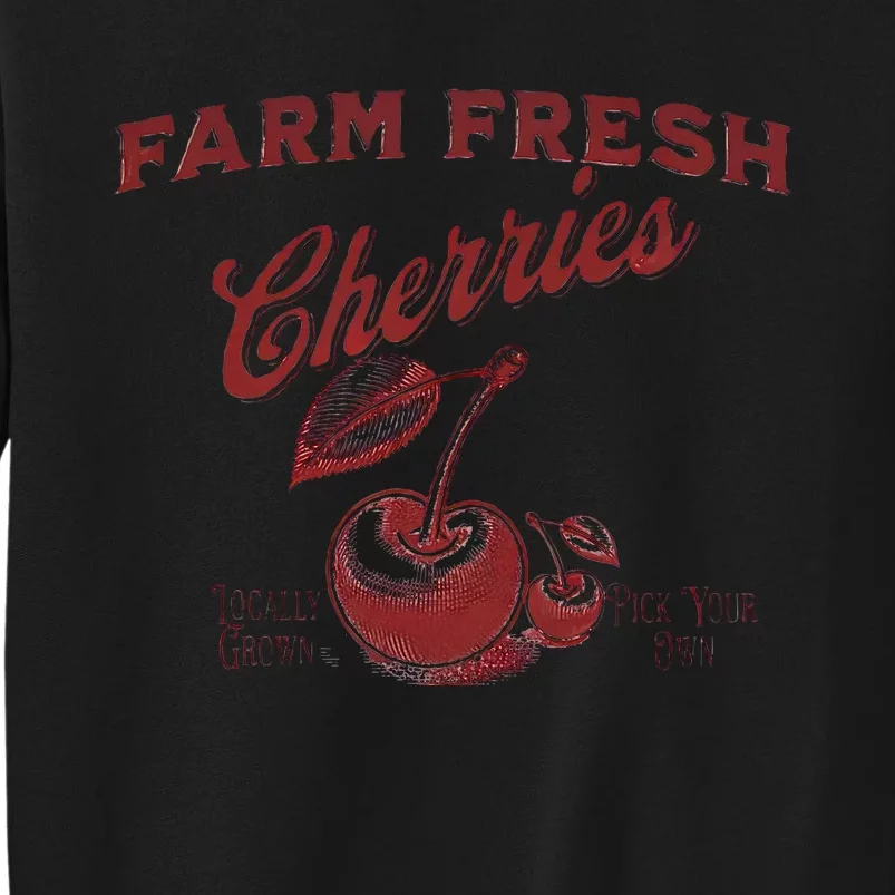 Cherry Graphic FarmerS Market Sweatshirt