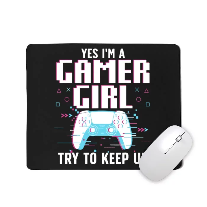 Cool Gamer For Wo Teen Gaming Video Game Nerd Mousepad