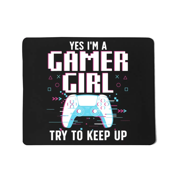 Cool Gamer For Wo Teen Gaming Video Game Nerd Mousepad