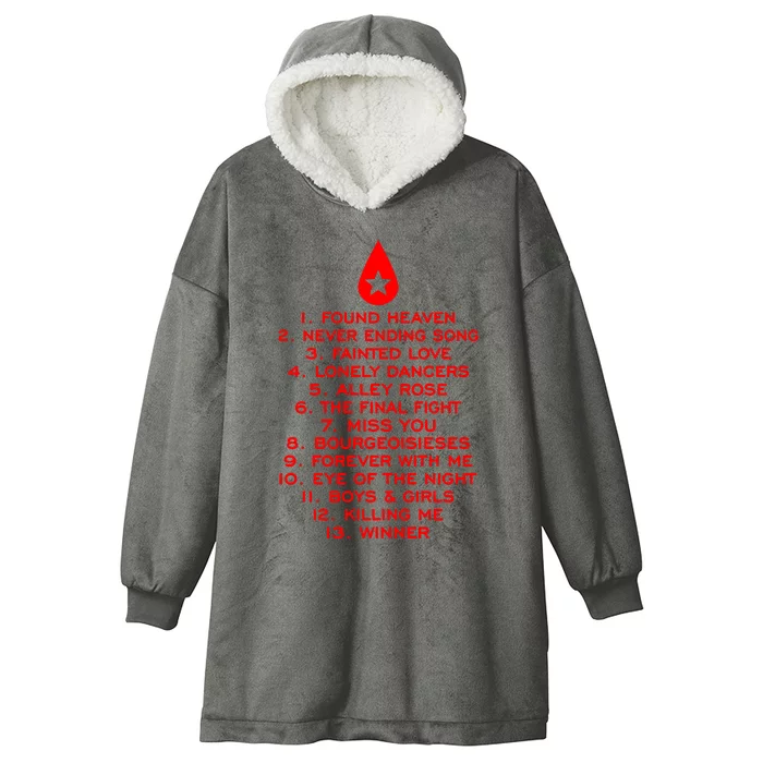 Conan Gray Found Heaven Tracklist Hooded Wearable Blanket