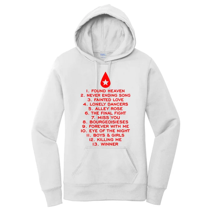 Conan Gray Found Heaven Tracklist Women's Pullover Hoodie