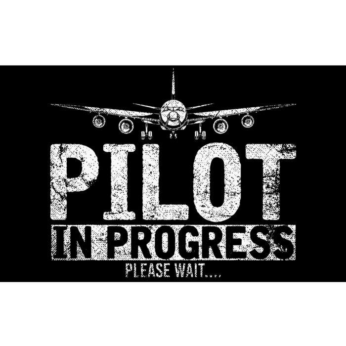 Copilot Gift Flight Pilot In Progress Future Pilot Bumper Sticker