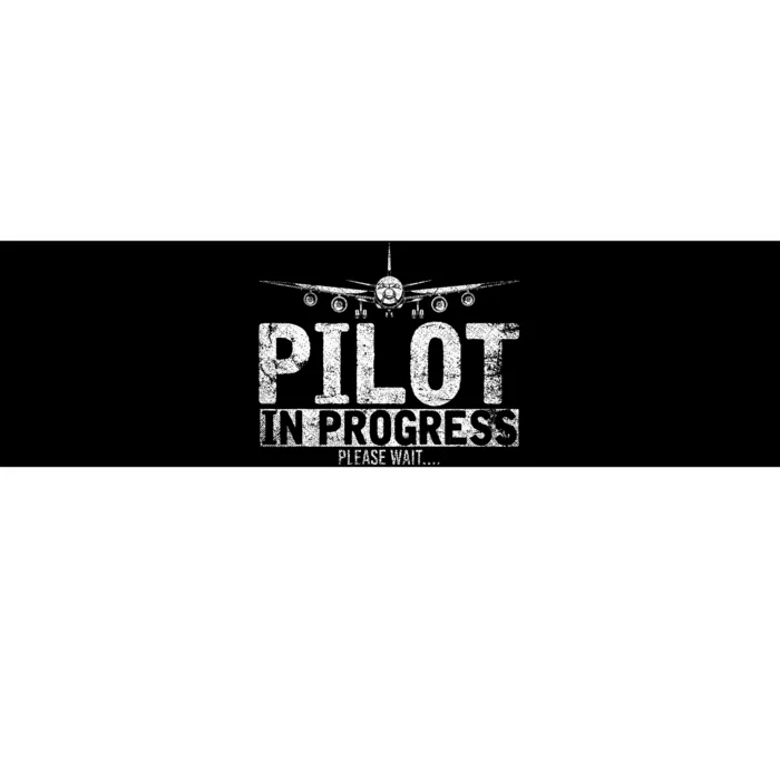 Copilot Gift Flight Pilot In Progress Future Pilot Bumper Sticker