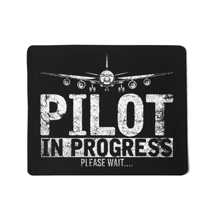 Copilot Gift Flight Pilot In Progress Future Pilot Mousepad