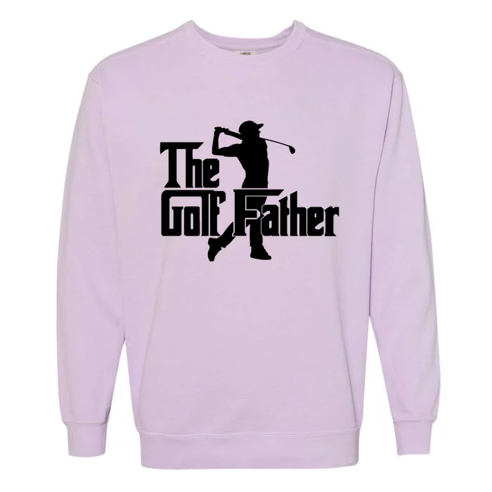 Cool Golf Father Garment-Dyed Sweatshirt