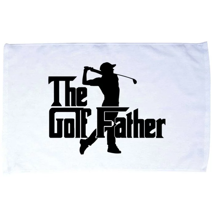 Cool Golf Father Microfiber Hand Towel