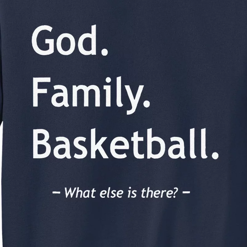 Christian God Family Basketball Jesus Christ Christianity Sweatshirt