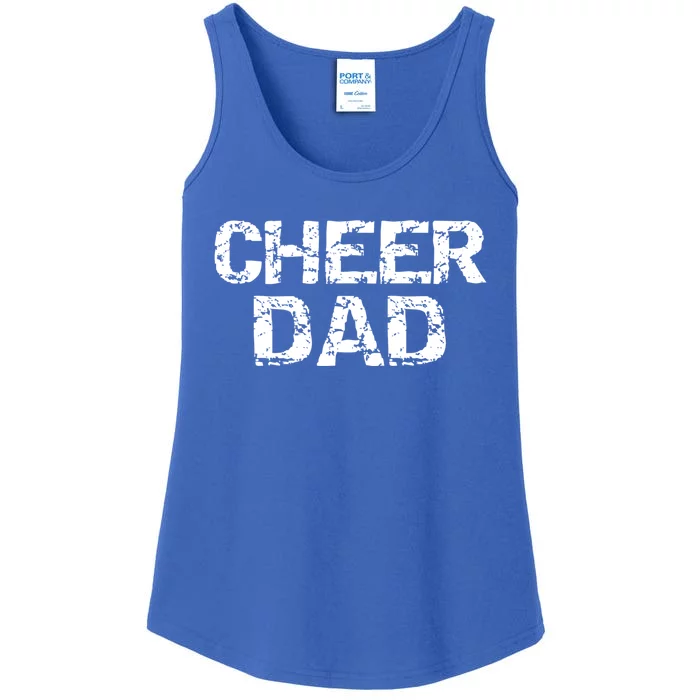 Cheerleading Gift For Men Cheerleader Father Idea Cheer Dad Meaningful Gift Ladies Essential Tank