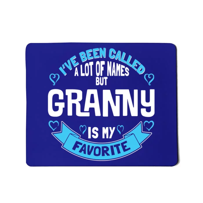 Cute Granny For Grandmother Gift For Granny! Gift Mousepad