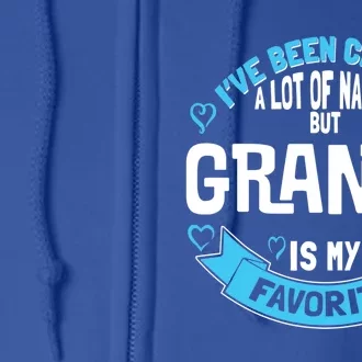 Cute Granny For Grandmother Gift For Granny! Gift Full Zip Hoodie