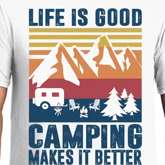 Camping gifts for Camper  Camping Makes It Better Pajama Set