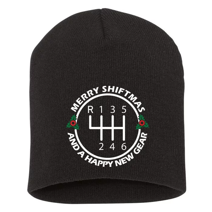 Car Guy Funny Auto Racing Mechanic Manual Christmas Car Love Short Acrylic Beanie