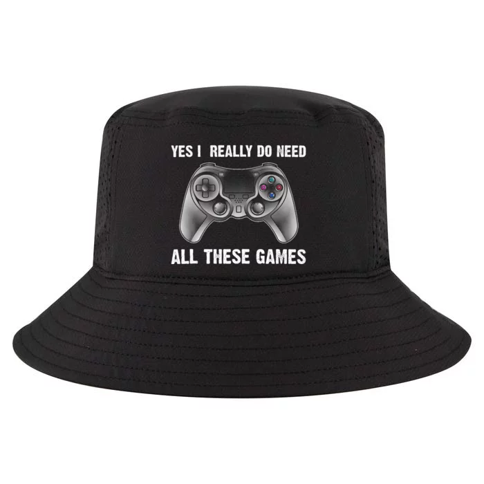 Cool Gaming For Gamer Video Game Controller Gamers Cool Comfort Performance Bucket Hat