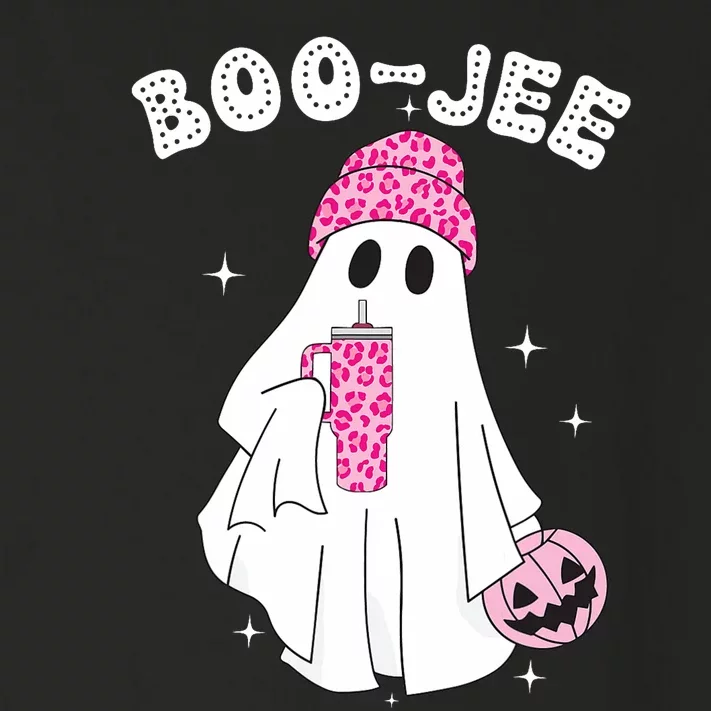 Cute Ghost Funny Halloween Boujee Boo Jee Toddler Long Sleeve Shirt