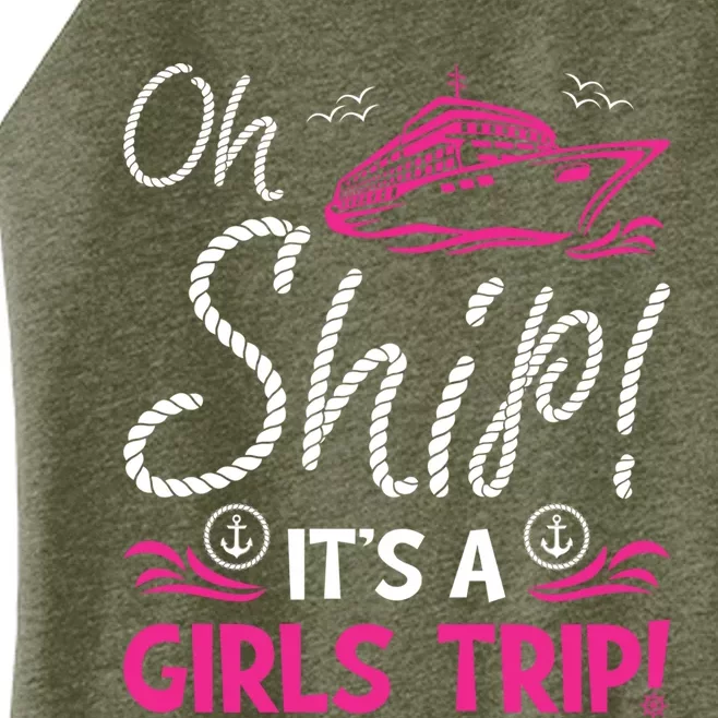 Cruising Gift Funny Saying Cruise Holiday Trip Gift Women’s Perfect Tri Rocker Tank