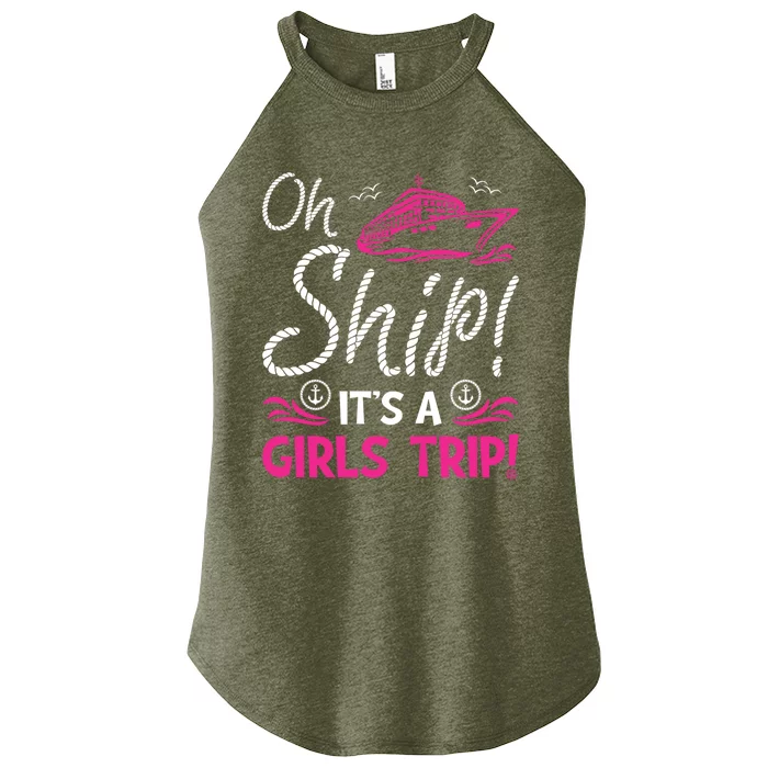 Cruising Gift Funny Saying Cruise Holiday Trip Gift Women’s Perfect Tri Rocker Tank