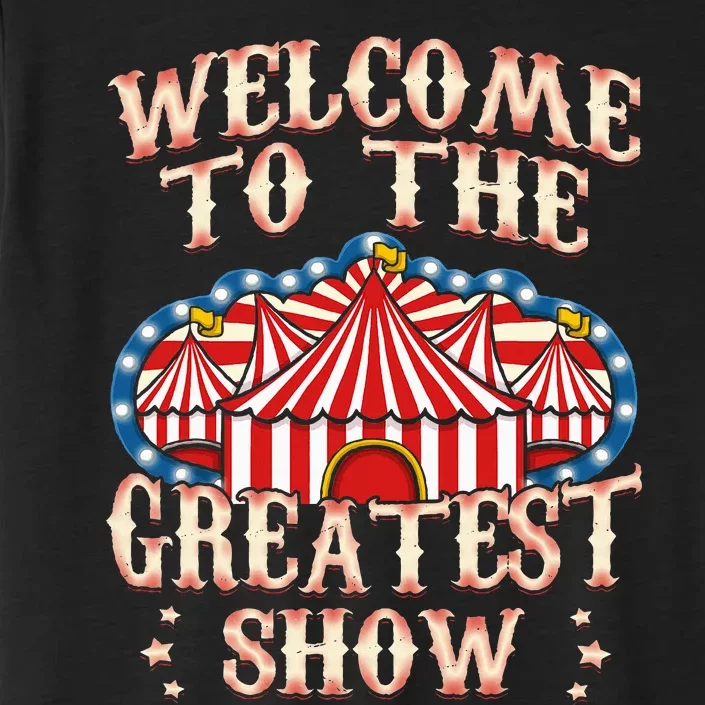 Circus Gifts For Party Ringmaster Carnival Strongman Tamer ChromaSoft Performance T-Shirt