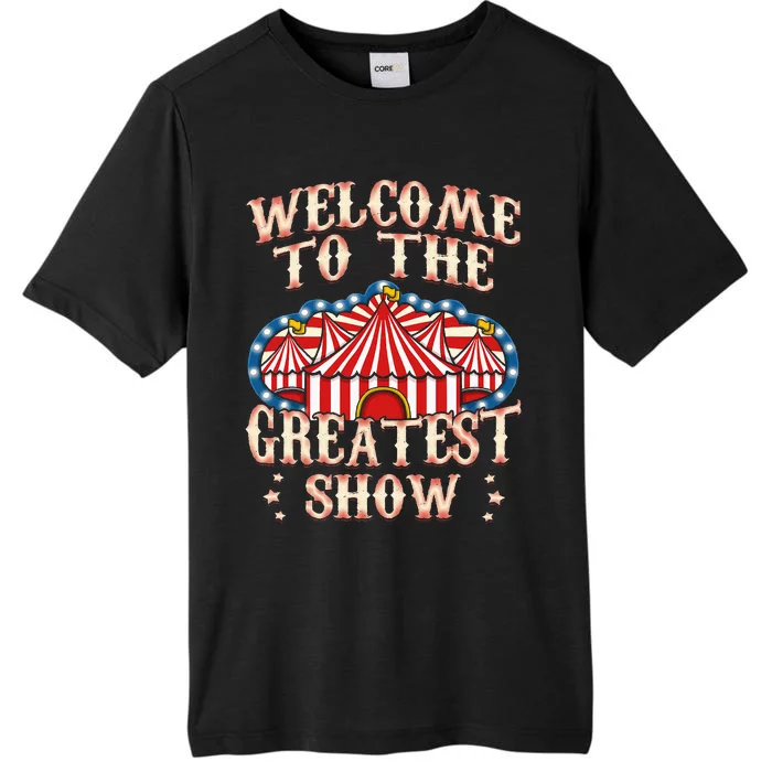 Circus Gifts For Party Ringmaster Carnival Strongman Tamer ChromaSoft Performance T-Shirt