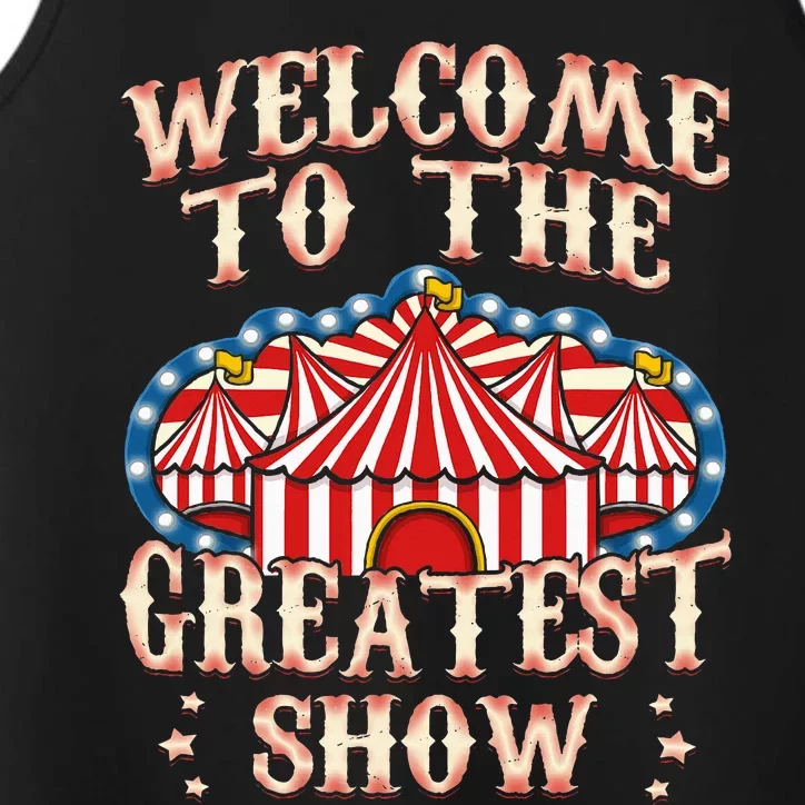 Circus Gifts For Party Ringmaster Carnival Strongman Tamer Performance Tank