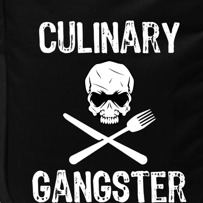 Culinary Gangster Funny Cooking Chef Gift Impact Tech Backpack