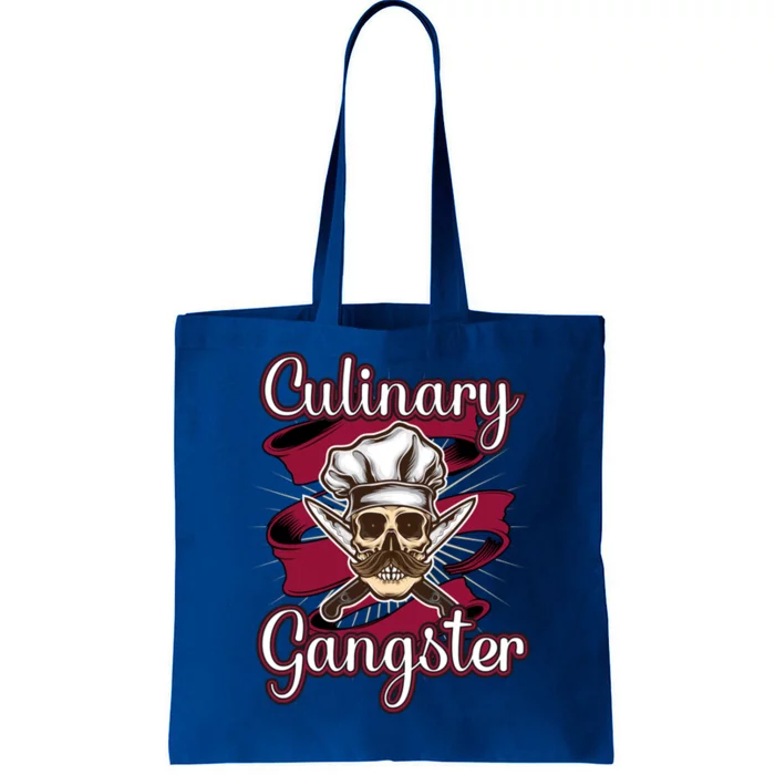 Culinary Gangster Funny Restaurant Cook Chef Gift Tote Bag