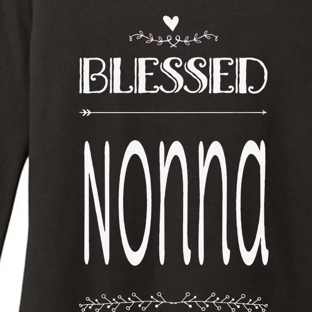 Cute Gift For Grandma Grandmother Blessed Nonna Womens CVC Long Sleeve Shirt