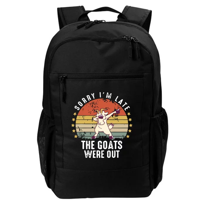 Cute Goat Funny Goat Farm Animal Daily Commute Backpack