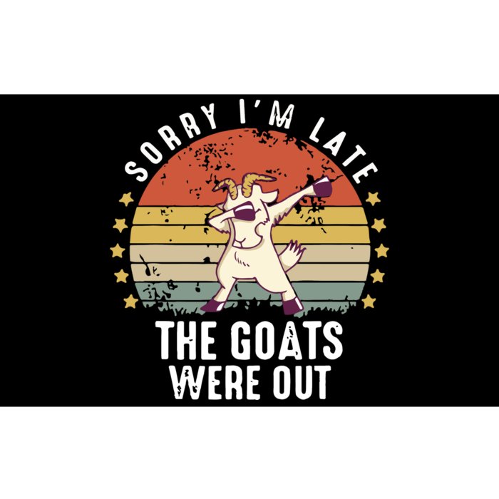 Cute Goat Funny Goat Farm Animal Bumper Sticker