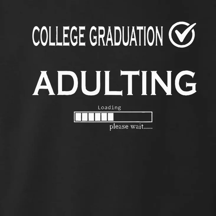 College Graduation Funny Graduate School Toddler Hoodie