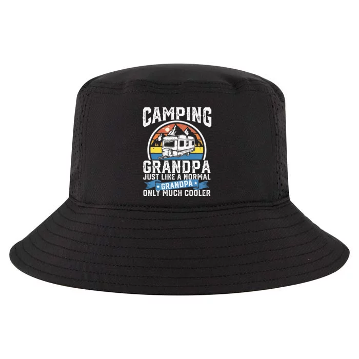 Camping Grandpa Funny Camper RV Cool Comfort Performance Bucket Hat