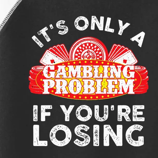 Cool Gambling For Men Women Casino Betting Poker Lover Toddler Fine Jersey T-Shirt