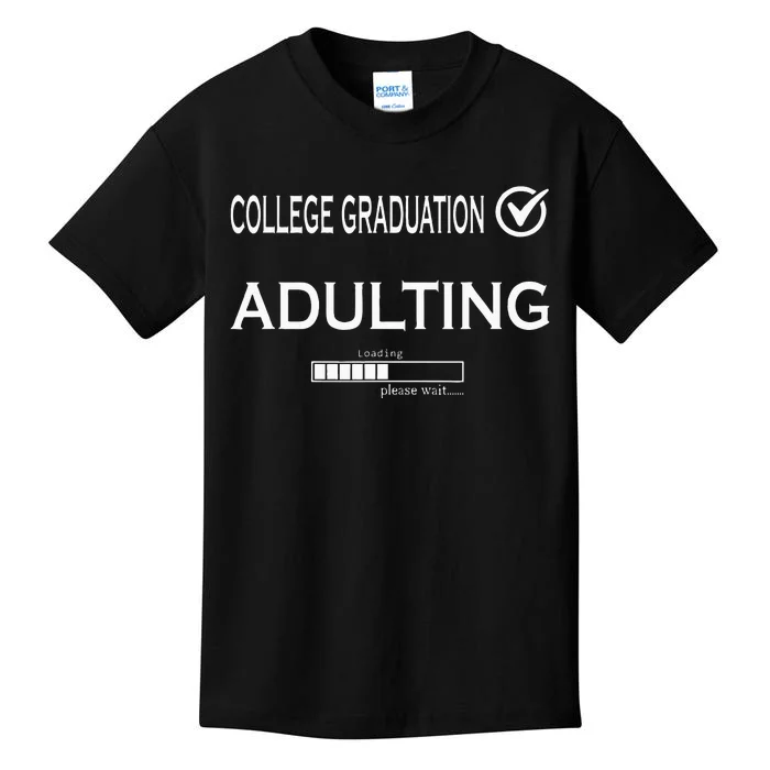 College Graduation Funny Graduate School Kids T-Shirt