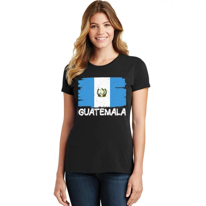 Cool Guatemala Flag Women's T-Shirt