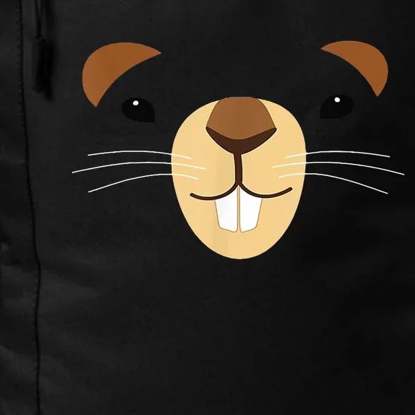 Cute Groundhog Face Daily Commute Backpack