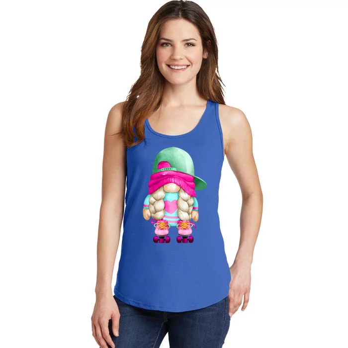 Cute Gnome Family Group Halloween Costume For Roller Skater Gift Ladies Essential Tank