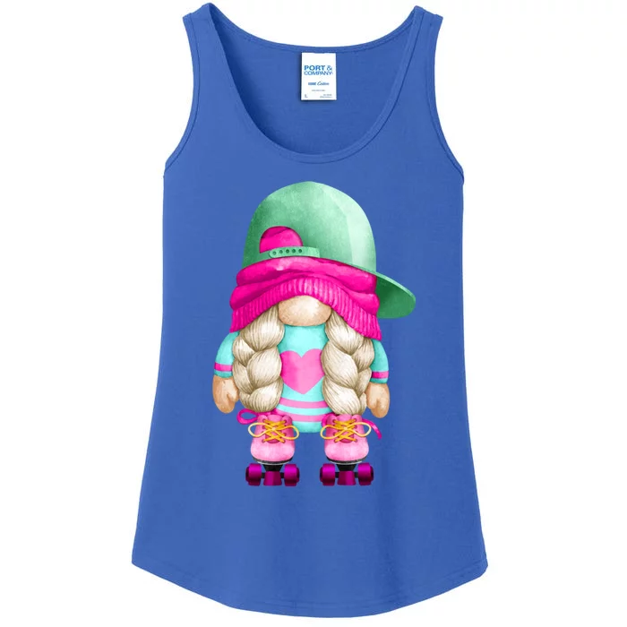 Cute Gnome Family Group Halloween Costume For Roller Skater Gift Ladies Essential Tank