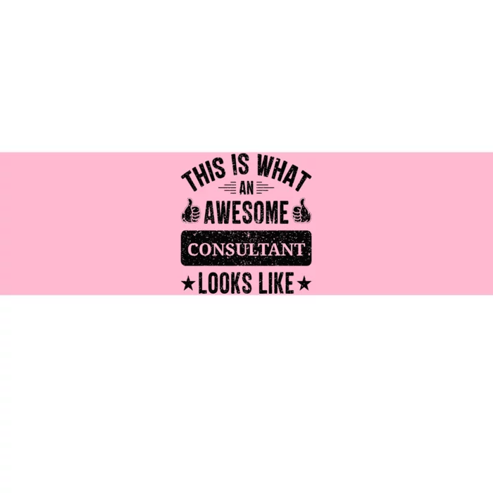 Consultant Gifts Funny Quote Consultant Bumper Sticker