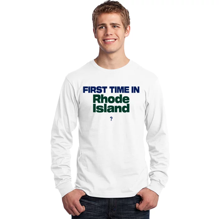 Cal Gif First Time In Rhode Island Long Sleeve Shirt