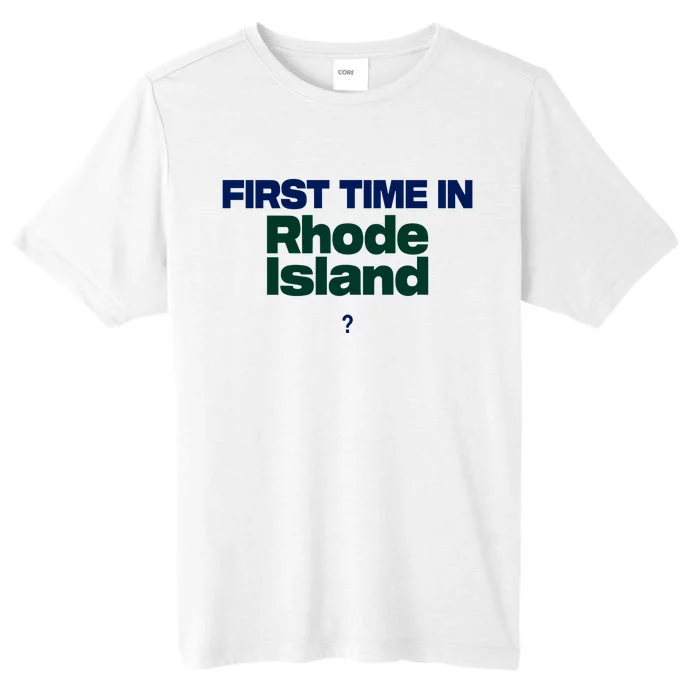 Cal Gif First Time In Rhode Island ChromaSoft Performance T-Shirt