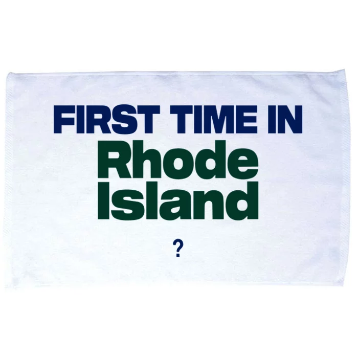 Cal Gif First Time In Rhode Island Microfiber Hand Towel