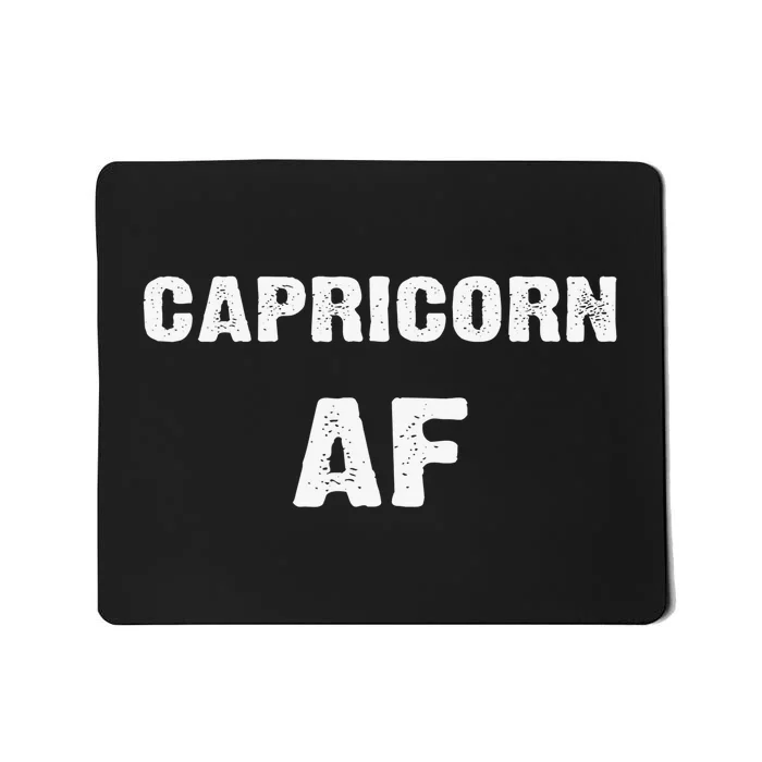 Capricorn Gifts Funny Dec Jan Birthday Astrology Zodiac Sign Mousepad