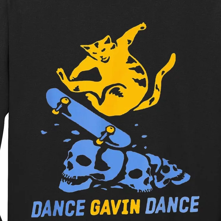 Christmas Gifts For Dance Gavin Dance Lovers Love Dance Tall Long Sleeve T-Shirt