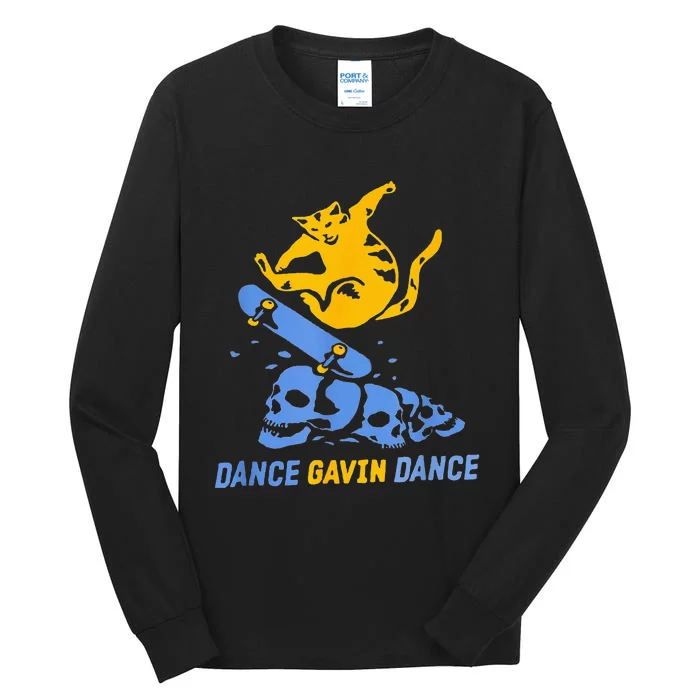 Christmas Gifts For Dance Gavin Dance Lovers Love Dance Tall Long Sleeve T-Shirt