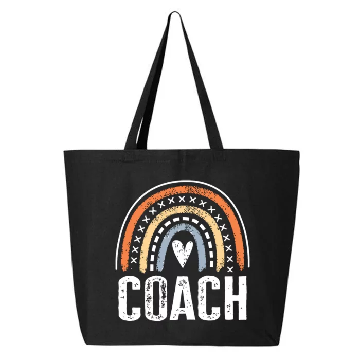 Coach Gifts For Women Funny Rainbow Coaching 25L Jumbo Tote