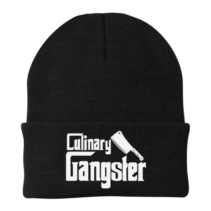 Culinary Gangster Funny Restaurant Cook Chef Knit Cap Winter Beanie