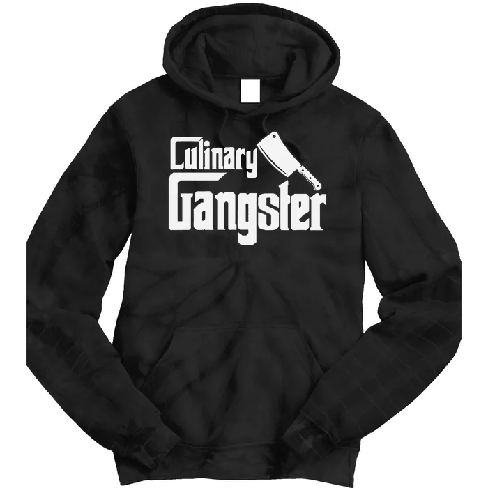 Culinary Gangster Funny Restaurant Cook Chef Tie Dye Hoodie