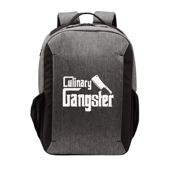 Culinary Gangster Funny Restaurant Cook Chef Vector Backpack