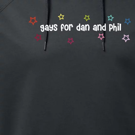 Court Gays For Dan And Phil Performance Fleece Hoodie