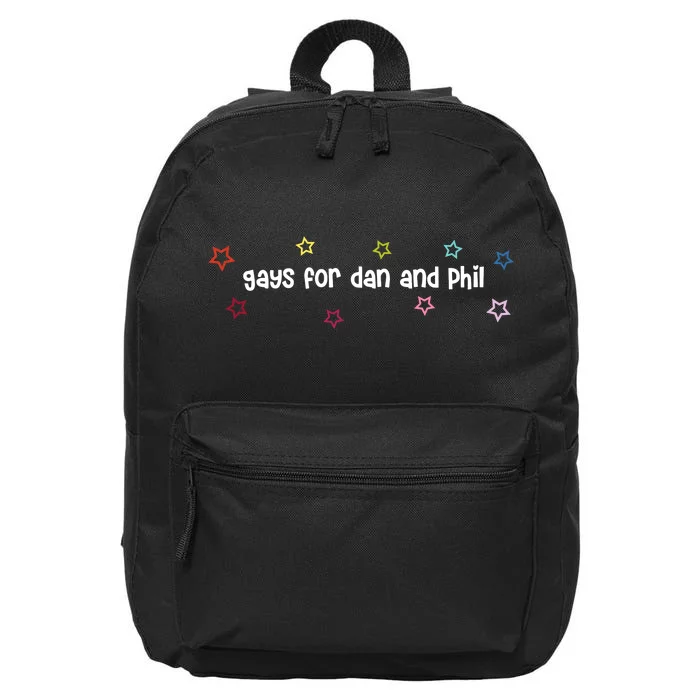 Court Gays For Dan And Phil 16 in Basic Backpack