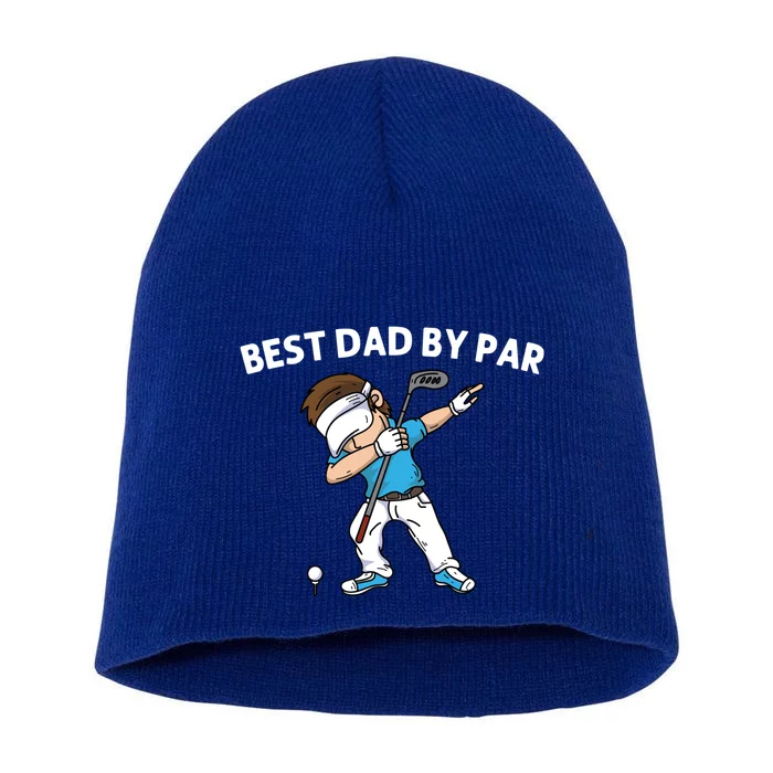 Cool Golf For Dad Papa Golfing Golf Cart Par Dabbing Golfer Gift Short Acrylic Beanie